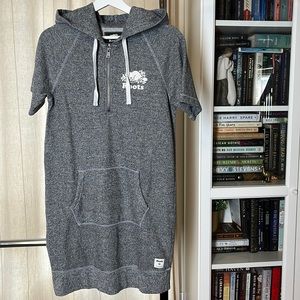 Roots dockside dress salt and pepper xxs